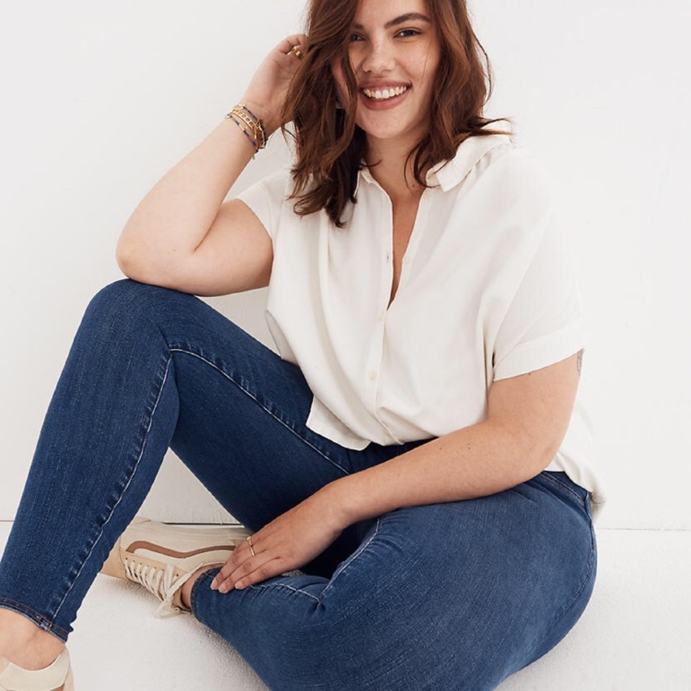 Madewell Pull-On Jeans in Freeburg Wash